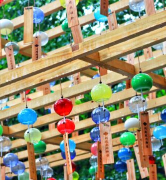 multi colored balloons on brown wooden rack