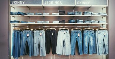 hanged jeans lot