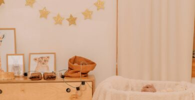 white towel on brown wooden chair